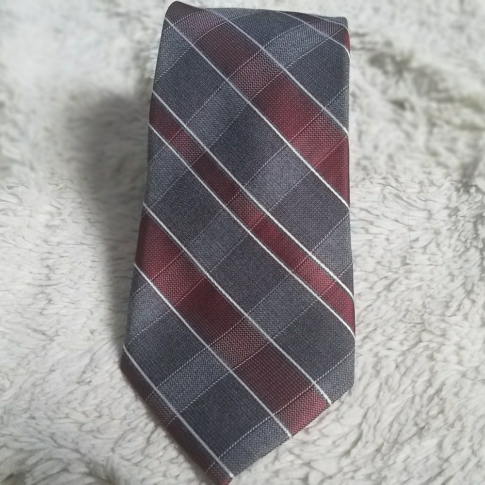 Michael Kors Plaid Neck Tie